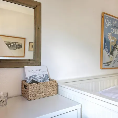 מלון Soulful Escape With Fireplace And Mountain Views Champéry