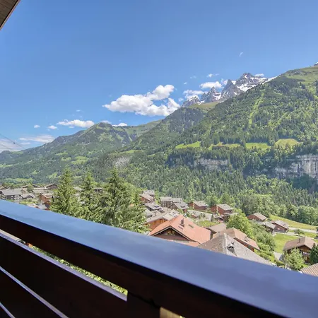 Soulful Escape With Fireplace And Mountain Views Hotel Champéry